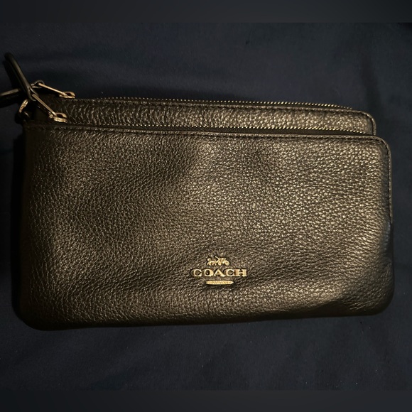 Coach Handbags - Coach Double Zip Wallet